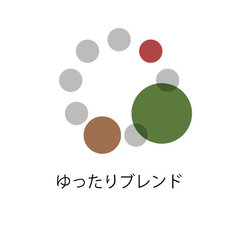ゆったりブレンド （タンザニア10：インドネシア60：コロンビア30）