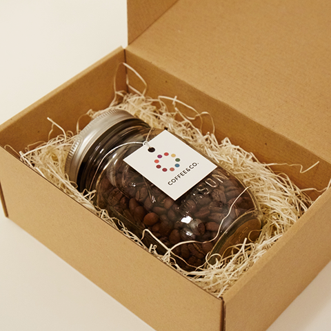 【GOODS】メイソンジャー コーヒー豆12oz(340g)用